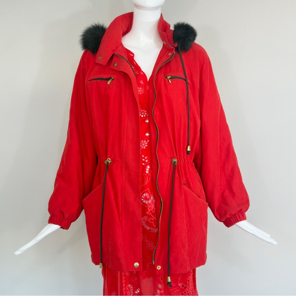 VINTAGE Damselle Medium Bear Jacket Parka Coat Thermolite Stephen’s Colorado